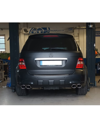 Mercedes M-Class Tipo W164 Silenziatore posteriore destra e sinistra – 2x115 (Cod. F-MB061004-747)