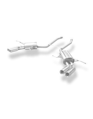 Mercedes M-Klasse Tipo W164 Silenziatore posteriore destra e sinistra – 2x76 (Cod. F-MB061004-068)