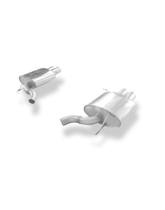 BMW F12/F13/F06 – 640i con M-Paket Silenziatore posteriore destra e sinistra (Cod. F-BM121014-052)
