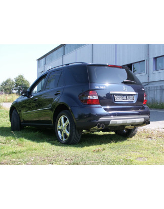 Mercedes M-Class Tipo W164 Silenziatore posteriore destra e sinistra – 2x76 (Cod. F-MB061004-008)