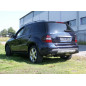 Mercedes M-Class Tipo W164 Silenziatore posteriore destra e sinistra – 2x76 (Cod. F-MB061004-008)
