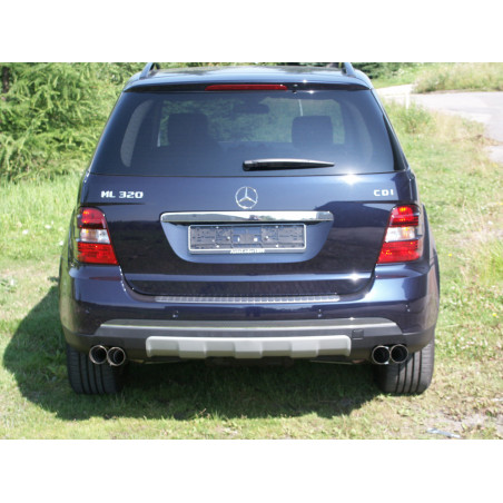 Mercedes M-Class Tipo W164 Silenziatore posteriore destra e sinistra – 2x76 (Cod. F-MB061004-008)