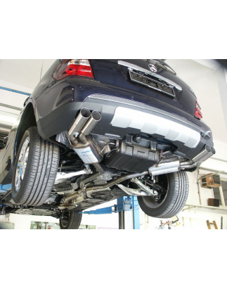 Mercedes M-Class Tipo W164 Silenziatore posteriore destra e sinistra – 2x76 (Cod. F-MB061004-008)