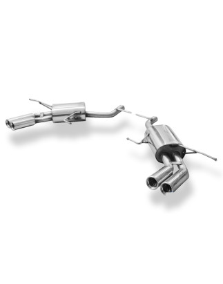 Mercedes GL-Klasse X164 Silenziatore posteriore destra e sinistra – 2x76 tipo (Cod. F-MB051004-068