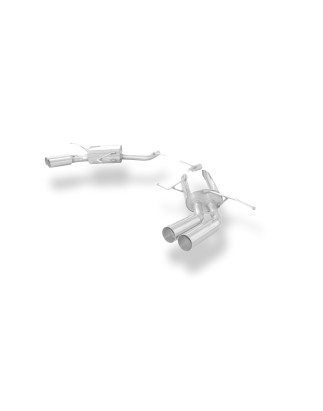 Mercedes GL-Klasse X164 Silenziatore posteriore destra e sinistra – 2x76 tipo (Cod. F-MB051004-008