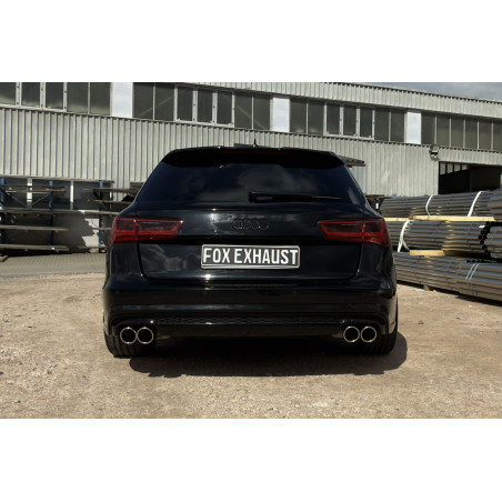 Audi A6 4G Silenziatore posteriore destra e sinistra – 2x90 Tipo 16 destra e sinistra (Cod. F-AU07