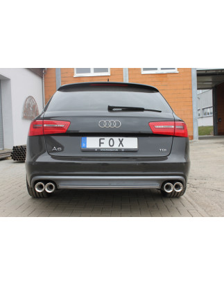 Audi A6 4G – 3,0l TFSI Silenziatore posteriore destra e sinistra – 2x90 tipo (Cod. F-AU073054-07