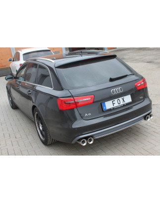 Audi A6 4G – 3,0l TFSI Silenziatore posteriore destra e sinistra – 2x90 tipo (Cod. F-AU073054-07