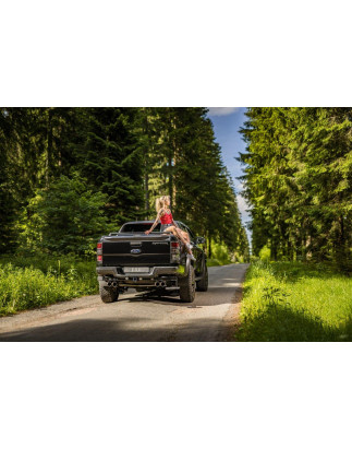 Ford Raptor – Doppelkabine Silenziatore posteriore con uscite destra e sinistra - (Cod. F-FO121091