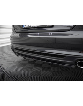 Splitter posteriore Audi A5 S-Line F5 Coupe / Sportback (con barre verticali) (Cod. M-AU-A5-2-SLINE-