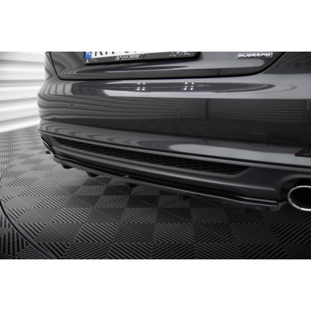Splitter posteriore Audi A5 S-Line F5 Coupe / Sportback (con barre verticali) (Cod. M-AU-A5-2-SLINE-