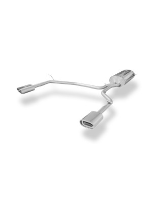Lexus RX 300/ 350 XU3 Silenziatore posteriore con uscite destra e sinistra (duplex) – 135x8 (Cod. 