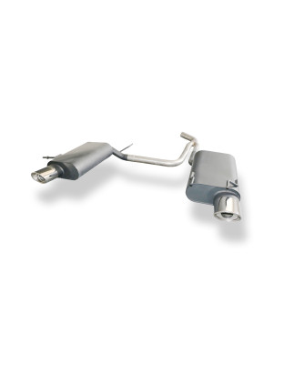 Lexus RX 300 – XU1 Silenziatore posteriore con uscite destra e sinistra (duplex) – 115x85 (Cod. 