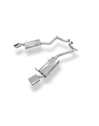 Maserati Ghibli II Silenziatore posteriore destra e sinistra – 150x70 tipo (Cod. F-MS021051-595)