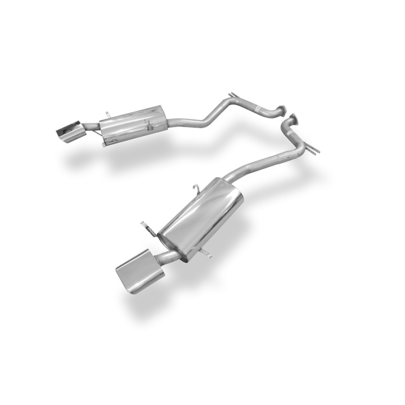 Maserati Ghibli II Silenziatore posteriore destra e sinistra – 150x70 tipo (Cod. F-MS021051-595)