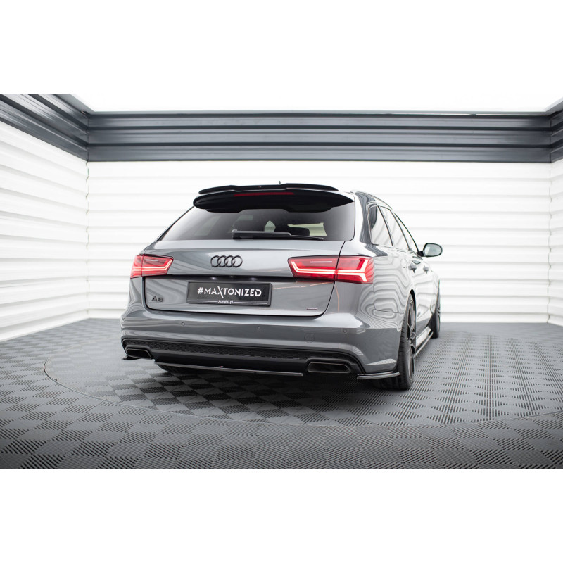 Splitter posteriore Audi A6 / A6 C7 S-line/ S6 C7 Facelift (Cod. M-AU-A6-C7F-SLINE-AV-RD1G)