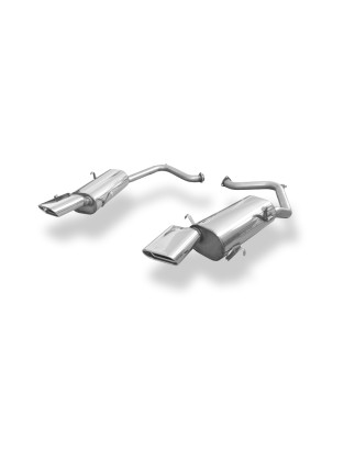 Maserati Quattroporte IV Silenziatore posteriore destra e sinistra – 150x70 (Cod. F-MS061051-595)