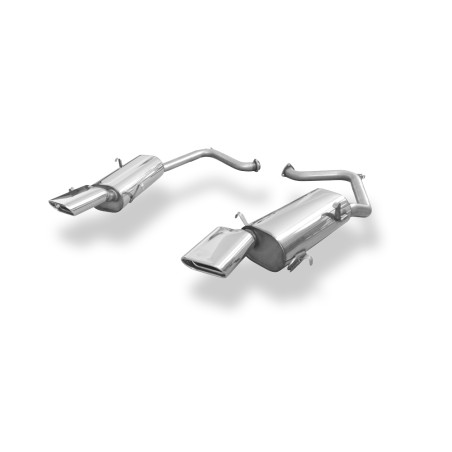 Maserati Quattroporte IV Silenziatore posteriore destra e sinistra – 150x70 (Cod. F-MS061051-595)
