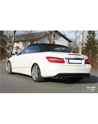 Mercedes E-Class cabrio A207 – 6 cilindri Silenziatore posteriore ri (Cod. F-MB043023-348)
