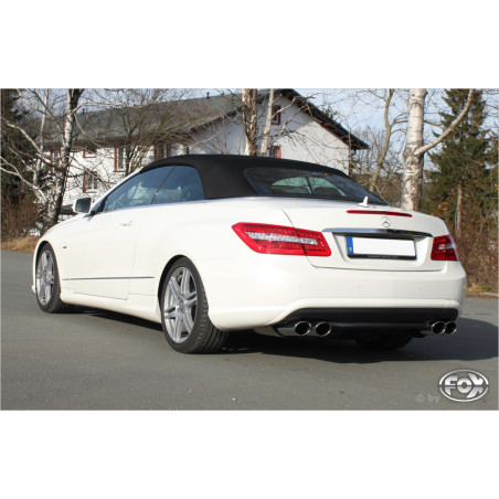 Mercedes E-Class cabrio A207 – 6 cilindri Silenziatore posteriore ri (Cod. F-MB043023-348)
