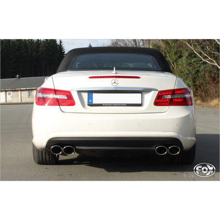 Mercedes E-Class cabrio A207 – 6 cilindri Silenziatore posteriore ri (Cod. F-MB043023-348)