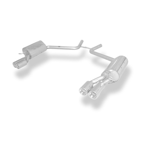 Mercedes CLS Tipo C219 Silenziatore posteriore destra e sinistra – 2x90 tipo (Cod. F-MB160004-072)