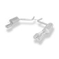 Mercedes CLS Tipo C219 Silenziatore posteriore destra e sinistra – 2x90 tipo (Cod. F-MB160004-072)
