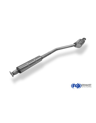 Porsche 944 Half system consisting of rear e silenziatore anteriore (Cod. F-PO050001-751-HA)