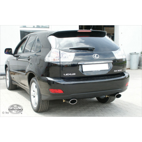 Lexus RX 300/ 350 XU3 Silenziatore posteriore con uscite destra e sinistra (duplex) – 135x8 (Cod. 