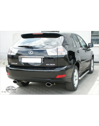 Lexus RX 300/ 350 XU3 Silenziatore posteriore con uscite destra e sinistra (duplex) – 135x8 (Cod. 