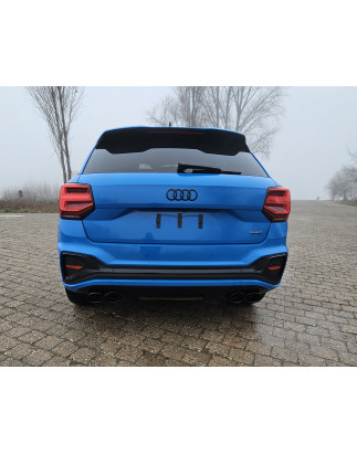 Audi Q2 Silenziatore posteriore con uscite destra e sinistra (duplex)x115x85 Tipo 32 r (Cod. F-AU170