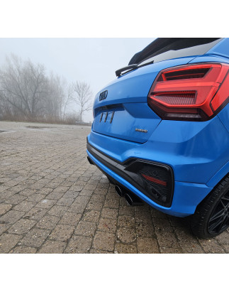 Audi Q2 Silenziatore posteriore con uscite destra e sinistra (duplex)x115x85 Tipo 32 r (Cod. F-AU170