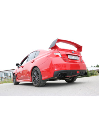 Subaru WRX – V1 – notchback Silenziatore posteriore destra e sinistra – 2x90 (Cod. F-SU044014-