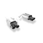 Subaru WRX – V1 – notchback Silenziatore posteriore destra e sinistra – 2x90 (Cod. F-SU044014-