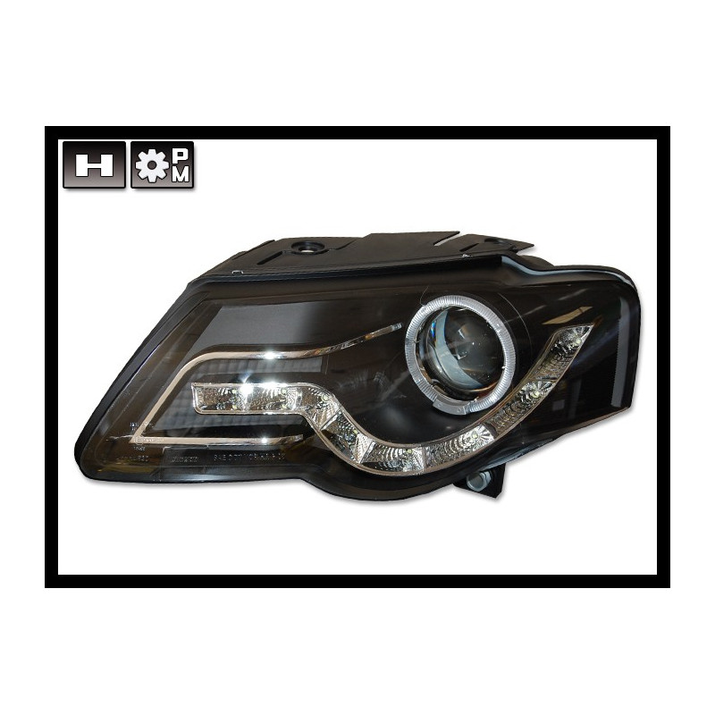 Fari Day Light Volkswagen Passat '05, Black (Cod. E-FAW103)