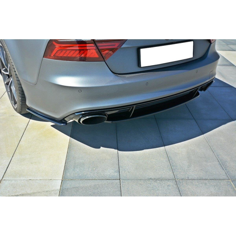 Splitter posteriore Audi RS7 C7 (Cod. M-AU-RS7-1F-RD1G)