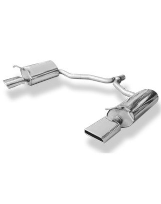 Mercedes E-Klasse coupé C207 – 4 cilindri Silenziatore posteriore con uscita destra (Cod. F-MB043