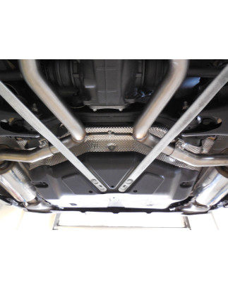 Mercedes E-Class A207 4/6-cilindri Facelift Silenziatore posteriore r (Cod. F-MB043193-TLP)