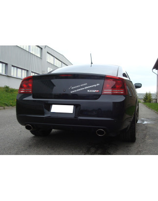 Dodge Charger Silenziatore posteriore destra e sinistra – 115x85 Tipo 32 con uscite destra e sinis