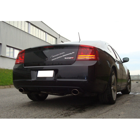 Dodge Charger Silenziatore posteriore destra e sinistra – 115x85 Tipo 32 con uscite destra e sinis