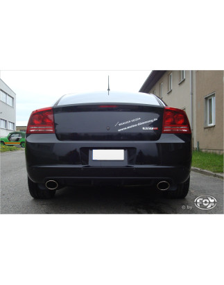 Dodge Charger Silenziatore posteriore destra e sinistra – 115x85 Tipo 32 con uscite destra e sinis