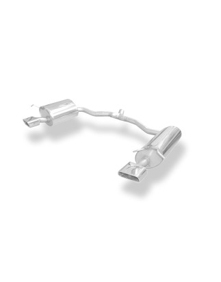 Mercedes E-Class cabrio A207 4 cilindri Silenziatore posteriore con uscita destrah (Cod. F-MB043083-