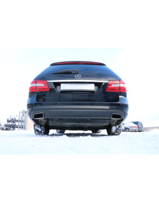 Mercedes E-Class 212 con AMG package Silenziatore posteriore destra e sinistral (Cod. F-MB043204-TLP