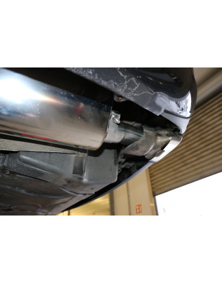Mercedes E-Class 212 con AMG package Silenziatore posteriore destra e sinistral (Cod. F-MB043204-TLP