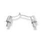 Mercedes E-Class coupé C207 – 4 cilindri Silenziatore posteriore con uscita destra (Cod. F-MB0431