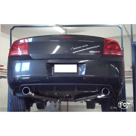 Dodge Charger Silenziatore posteriore destra e sinistra – 1x100 Tipo 17 con uscite destra e sinist