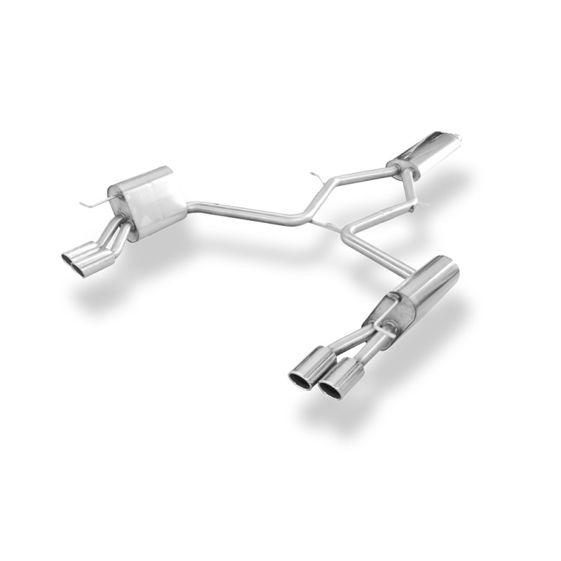 Mercedes E-Klasse W211 berlina Silenziatore posteriore destra e sinistra - (Cod. F-MB042004-068)