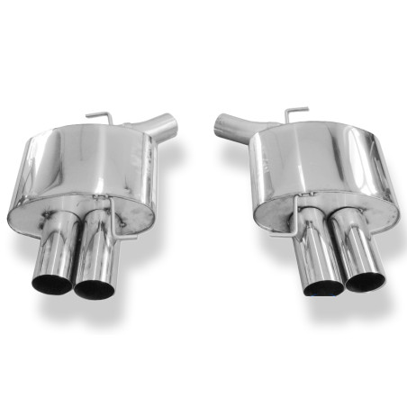 BMW F10 535i Silenziatore posteriore destra e sinistra – 2x80 Tipo 10 destra e sinistra (Cod. F-BM
