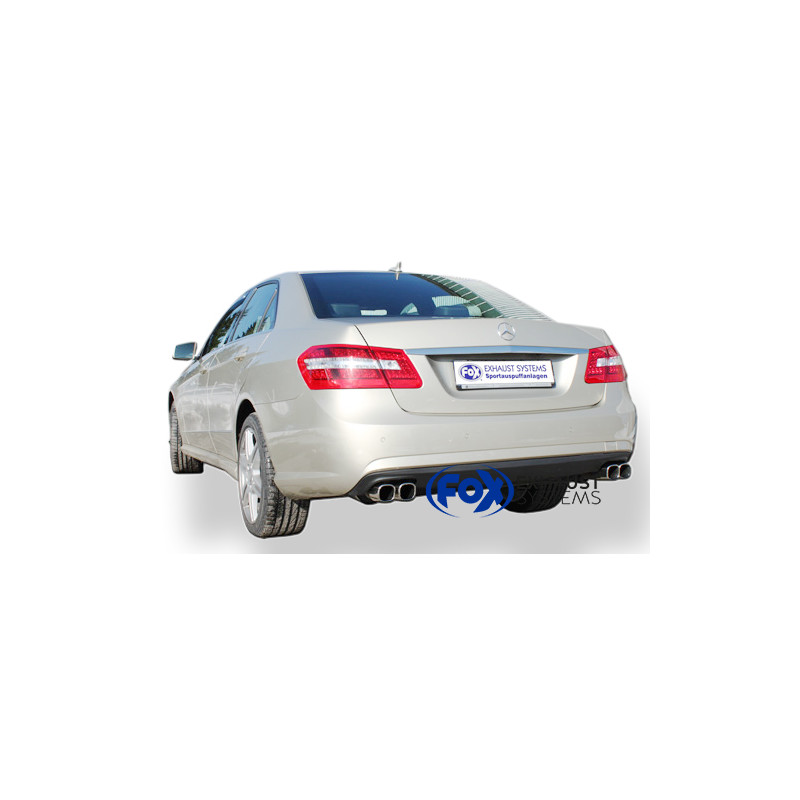 Mercedes E-Class 212 Silenziatore posteriore destra e sinistra – 2x78x75 tipo (Cod. F-MB043004-662