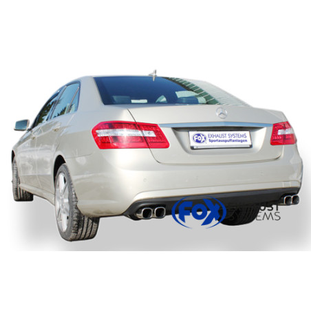 Mercedes E-Class 212 Silenziatore posteriore destra e sinistra – 2x78x75 tipo (Cod. F-MB043004-662